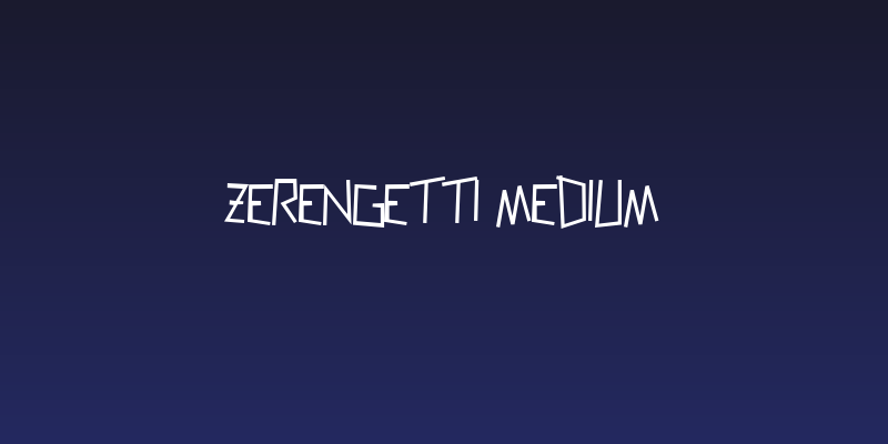 Zerengetti Medium Social Header