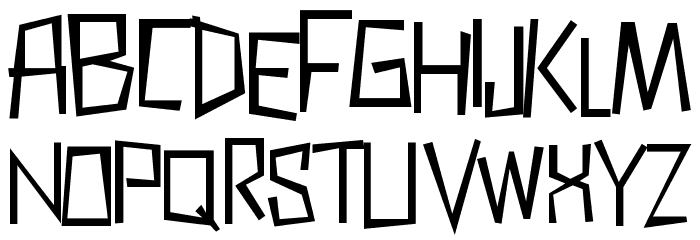 Zerengetti Other Font LOWERCASE