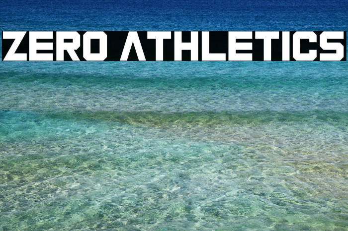 Zero Athletics Example 1