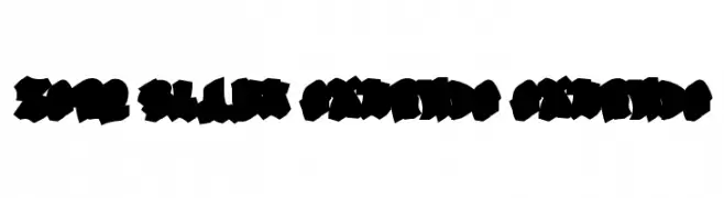 Zero Blast Extrude Extrude Font