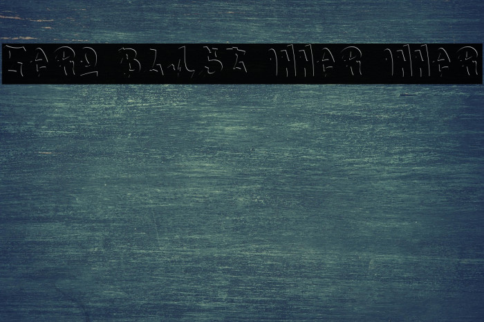 Zero Blast Inner Inner Example 1