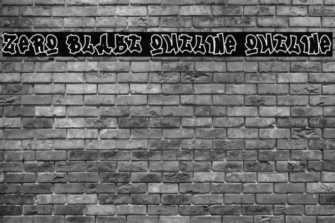 Zero Blast Outline Outline  examples