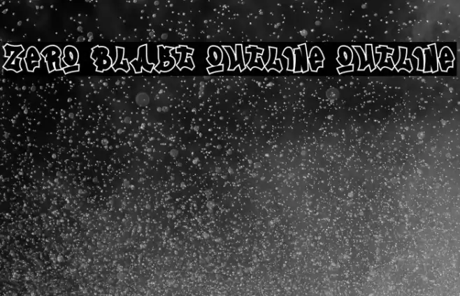 Zero Blast Outline Outline  examples