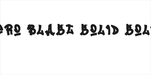 Zero Blast Solid Solid Logo