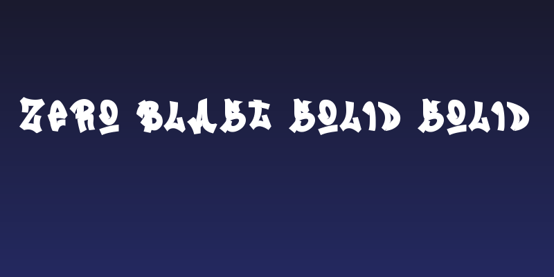 Zero Blast Solid Solid Social Header