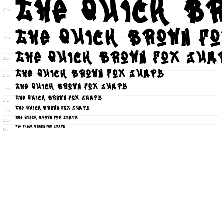 Zero Blast Solid Solid Waterfall