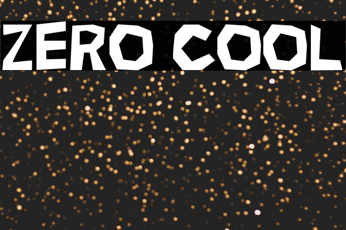 Zero Cool Example 1