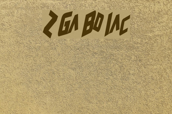 Zero Gravity Bold Italic Font examples