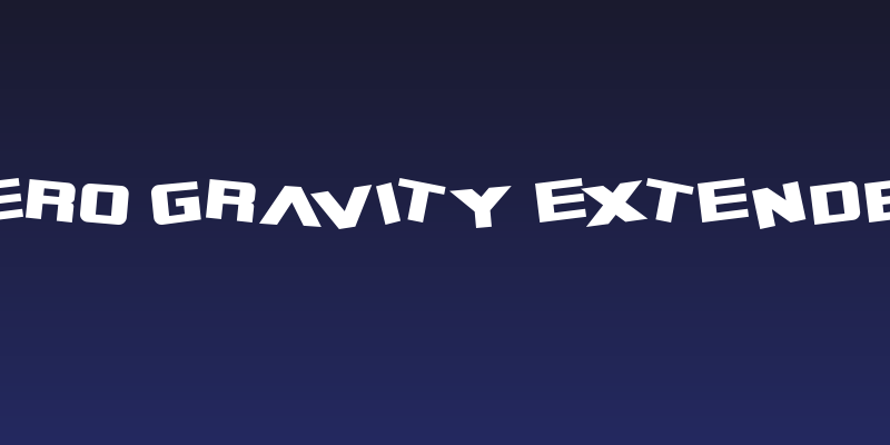 Zero Gravity Extended Social Header