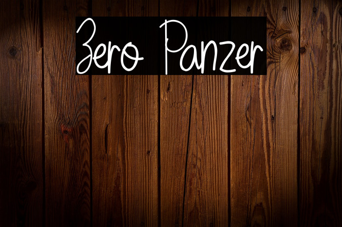 Zero Panzer Example 3