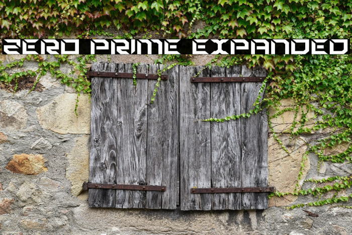 Zero Prime Expanded Example 1