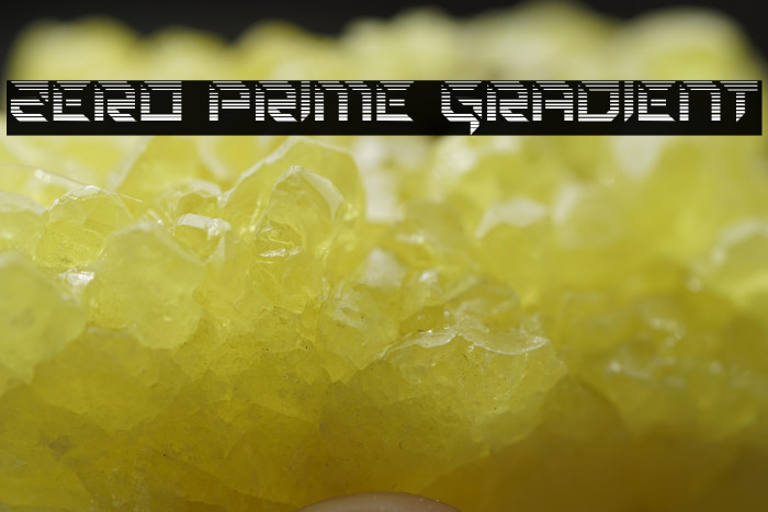 Zero Prime Gradient Example 2