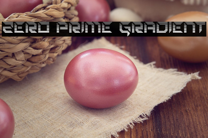 Zero Prime Gradient Example 3