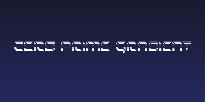 Zero Prime Gradient Social Header