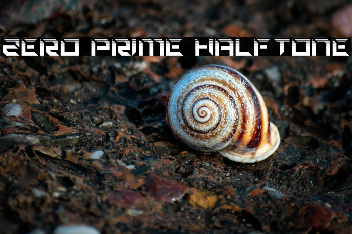 Zero Prime Halftone Example 3