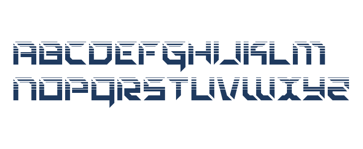 Zero Prime Halftone Lowercase