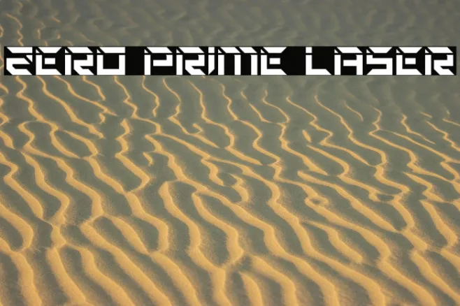 Zero Prime Laser Example 1