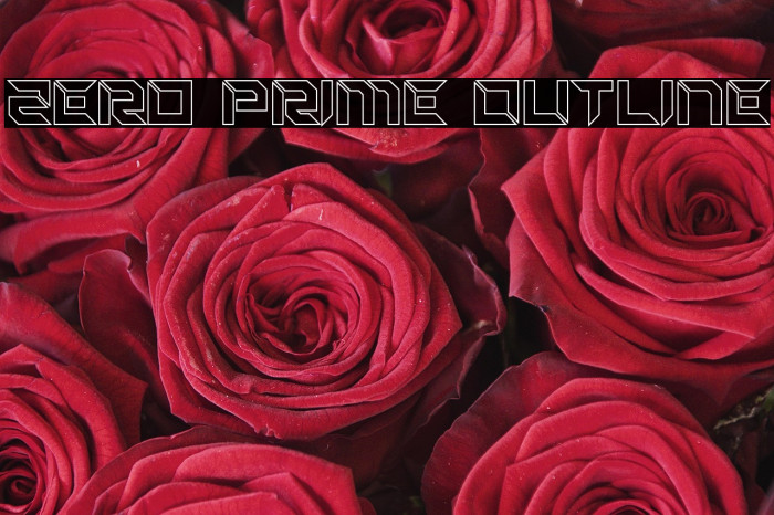 Zero Prime Outline Example 2