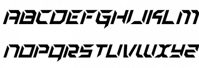 Zero Prime Super-Italic Fuentes MINÚSCULAS