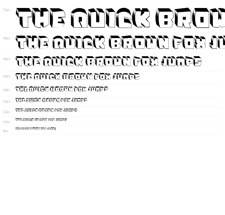 Zero Regular Waterfall