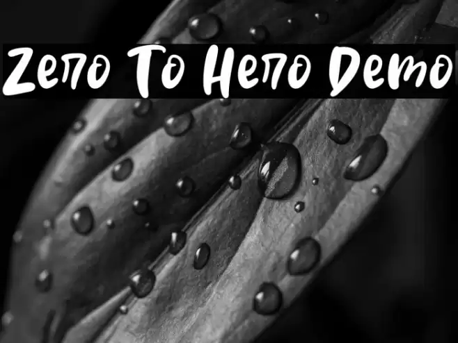 Zero To Hero Demo خط examples