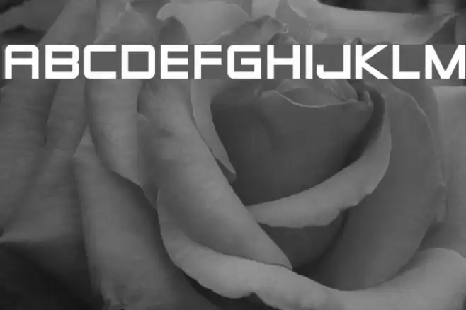 Zero Twos Font examples