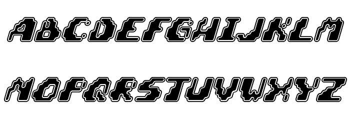 Zero Velocity [BRK] Font UPPERCASE