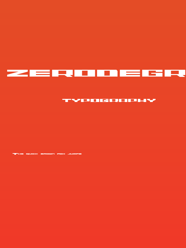 ZeroDegrees Poster