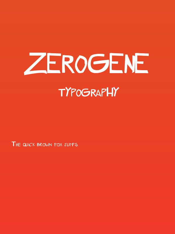 ZeroGene Poster