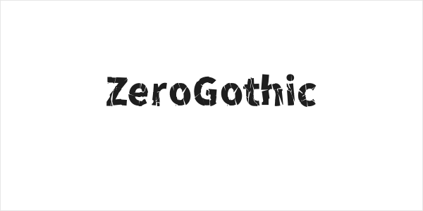ZeroGothic Logo