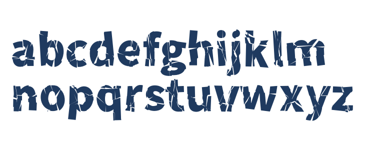 ZeroGothic Lowercase