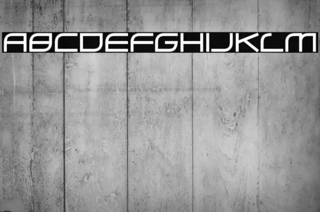 ZeroHour-Regular Font examples