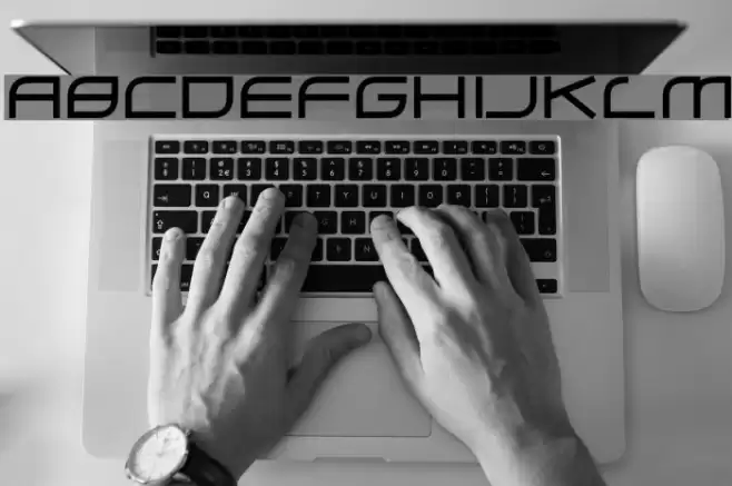 ZeroHour Font examples