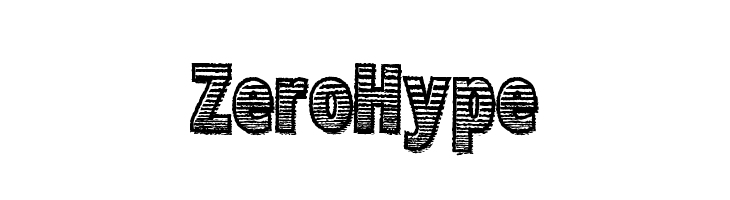 ZeroHype  Fuentes Gratis Descargar