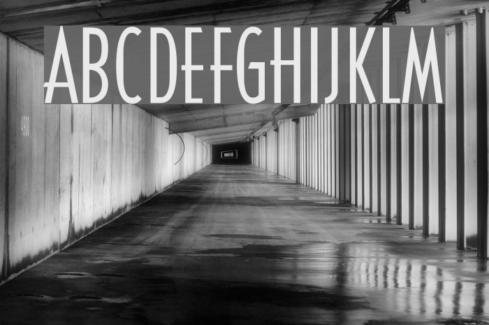 Zero Font examples