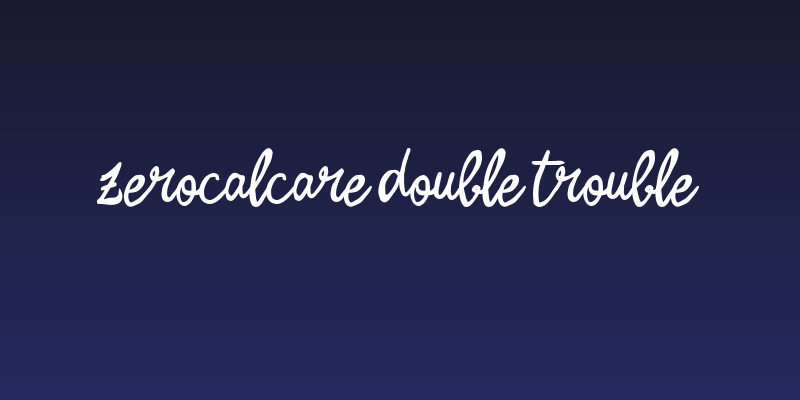 Zerocalcare Double Trouble Social Header