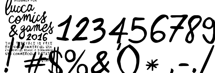 Zerocalcare Script Font OTHER CHARS
