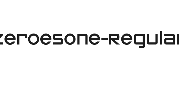ZeroesOne-Regular Logo
