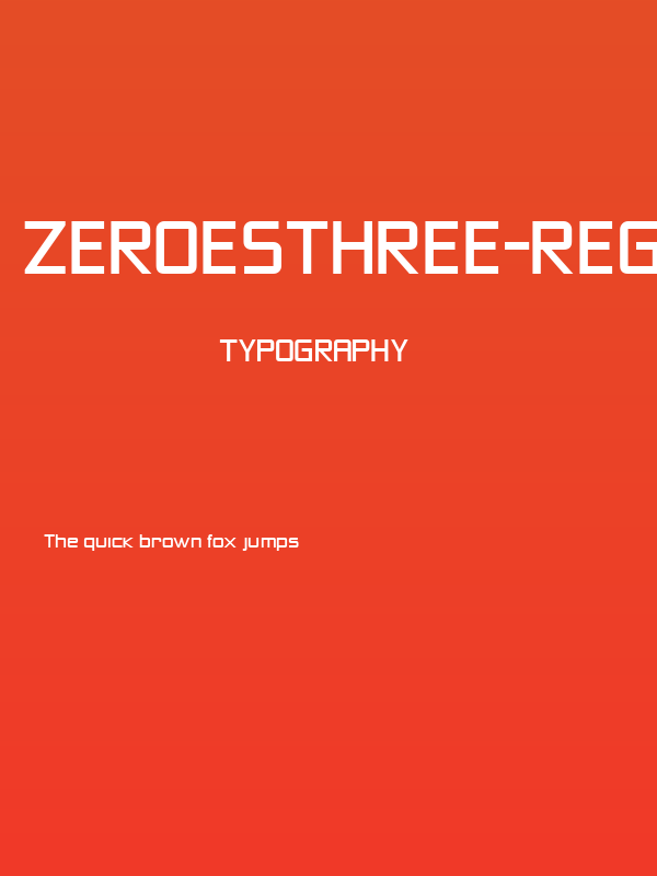 ZeroesThree-Regular Poster