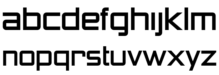 ZeroesTwo-Regular Font LOWERCASE