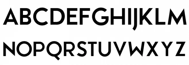 Zeronero Black Schriftart Groß