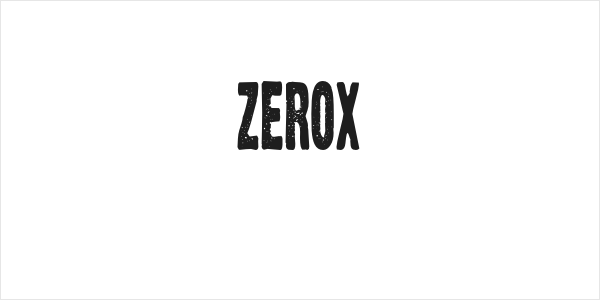 Zerox Logo