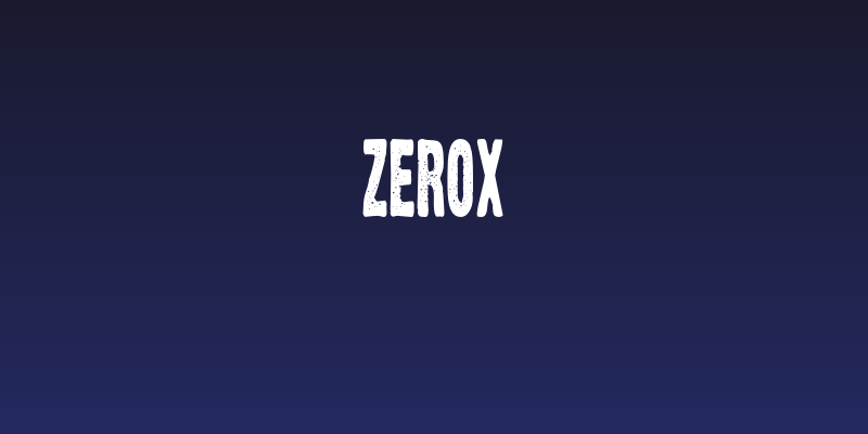 Zerox Social Header