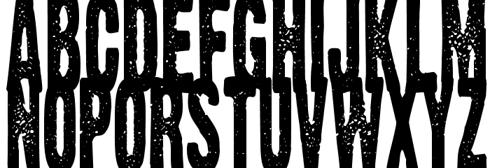 Zerox Font LOWERCASE