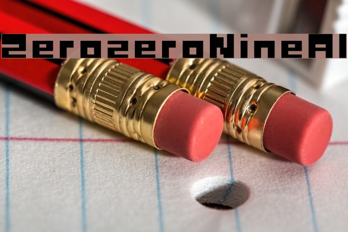 ZerozeroNineAl Example 3