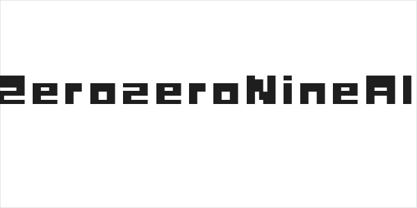 ZerozeroNineAl Logo