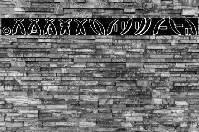 Zeta Reticuli 3D Font examples