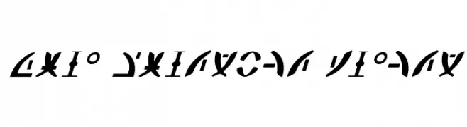Zeta Reticuli Italic  Frei Schriftart Herunterladen