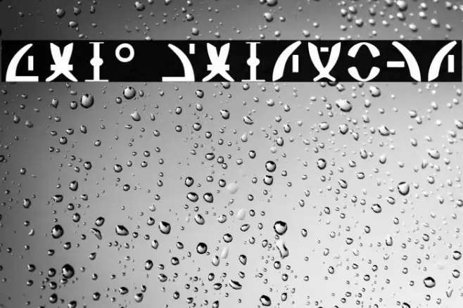 Zeta Reticuli Font examples