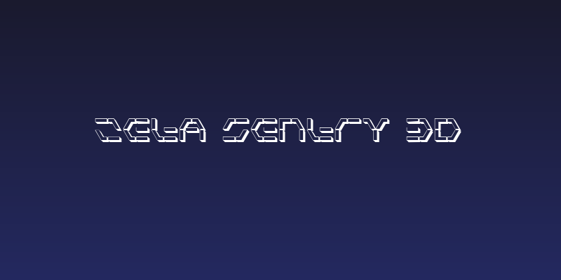 Zeta Sentry 3D Social Header